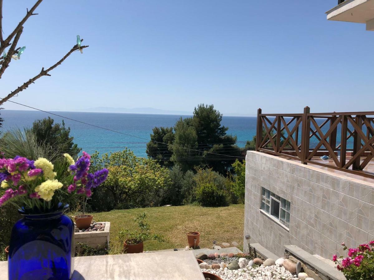 Unique Sea View House Villa Kalandra Eksteriør billede